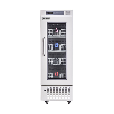 208L Innovative 4 Degree Blood Bank Refrigerator dengan pendinginan presisi