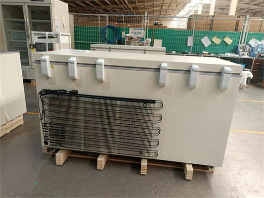 Temperatur Laboratorium Ultra Rendah Peti Freezer METHER Minus 80 derajat