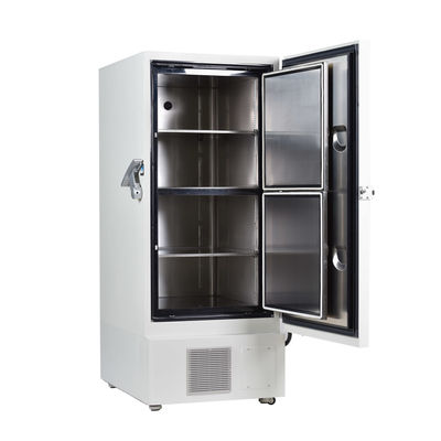 Free Standing Freezer 408L Pembekuan Suhu Ultra Rendah Pencairan Manual