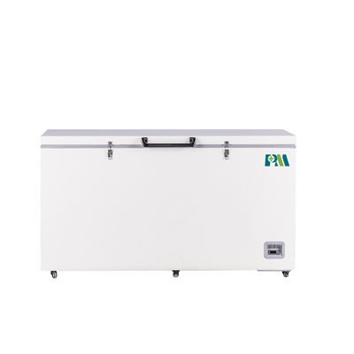 Minus 86 Derajat 485L Kapasitas Terbesar Freezer Dada Suhu Sangat Rendah Dengan Pendinginan Langsung Untuk Laboratorium Rumah Sakit
