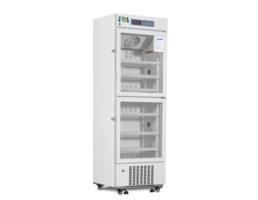 Lemari es farmasi 312L Promed dirancang khusus untuk menyimpan obat-obatan, vaksin, bupati, dan produk biomedis.