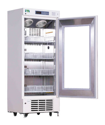Kulkas Penyimpanan Darah Laboratorium Vertikal 4 Derajat 368 Liter Untuk Peralatan Rumah Sakit Kualitas Tinggi