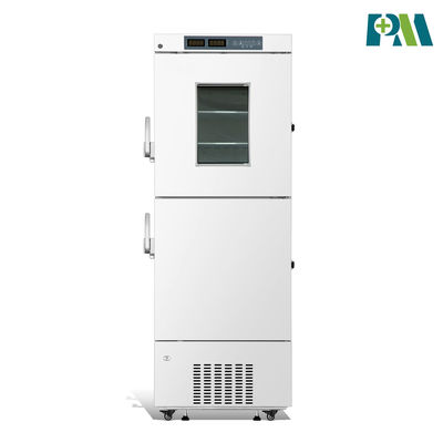 R600a Rumah Sakit Laboratorium Biomedis Tegak Kulkas Freezer Pendingin Udara Paksa Nyata