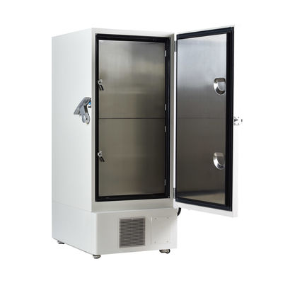 Stainless steel -86 ULT Freezer 588 Liter untuk penyimpanan vaksin Laboratorium dan Biomedis