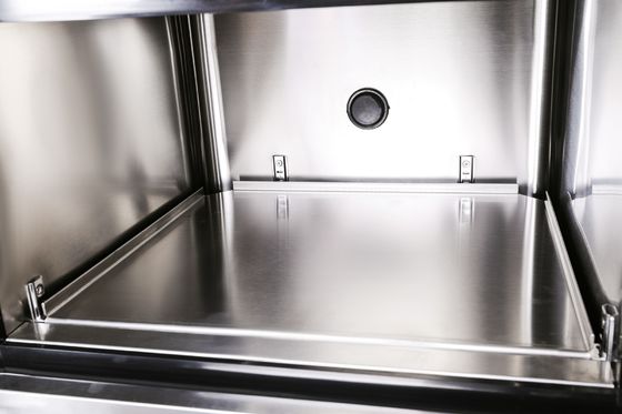 408 Liter Ultra Low Temp Freezer Warna Disemprotkan Rumah Sakit Lab Baja Menggunakan