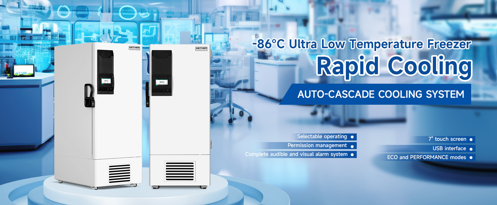 kualitas Freezer Suhu Sangat Rendah pabrik