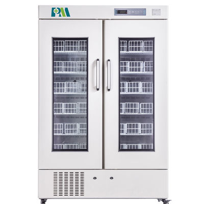 kualitas  4 Degree 658 Liters R134a Hospital Blood Bank Refrigerators For Blood Sample Storage pabrik