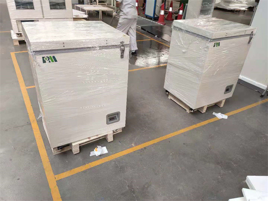 100L Mini Portable Minus 86 Derajat Freezer Untuk Penyimpanan Dingin Vaksin