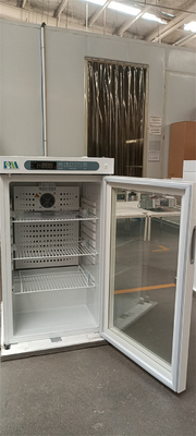 100L Forced Air Cooling Biomedical Pharmaceutical Grade Freezer Tampilan Digital