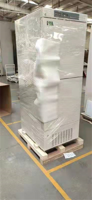 358 Liter Kapasitas Stainless Steel Freezer Vaksin Biomedis Dalam Tegak Dengan Laci