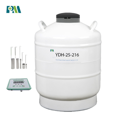Tangki Nitrogen Pengirim Kering PROMED Untuk Transportasi Sampel Cryogenic YDH-25-216