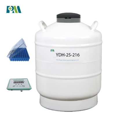 Konservasi Organisme Aktif Cryogenic Liquid Nitrogen Container LN2 Canister Tank
