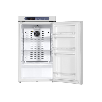 60L Mini Portable Vertical Pharmacy Vaccine Refrigerator Pada 2-8°C Untuk Laboratorium