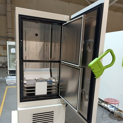 Kapasitas besar 408L Ultra Low Temperature Freezer untuk Vaksin Virus Germ Lab Rumah Sakit