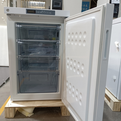 Freezer suhu rendah portabel kecil 100L minus 25 derajat untuk laboratorium