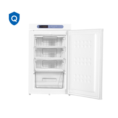 Pendinginan Ekstrim Freezer Medis Kecil Dengan Minus 25 derajat R600a 100L