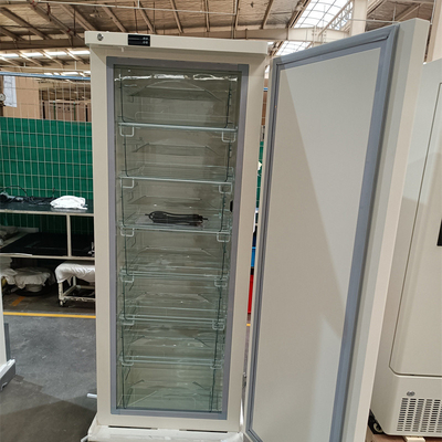 278 liter Kapasitas tegak Biomedis Deep Freezer Kulkas Untuk Rumah Sakit Laboratorium