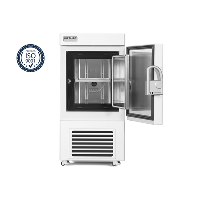Freezer suhu ultra rendah baja tahan karat dengan jenis defrost manual untuk penyimpanan