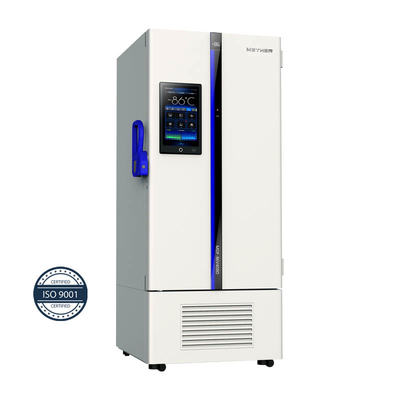 Direct Cooling Energy-Saving Ultra Low Temperature Freezer (340 liter) Baja tahan karat -86°C Freezer untuk laboratorium &