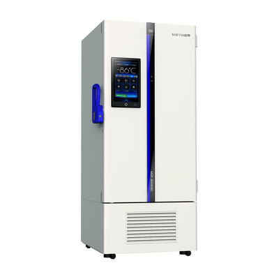 -86oC Sistem Self-Cascade 485L Ultra-Low Temperature Chest Freezer untuk penggunaan laboratorium & rumah sakit