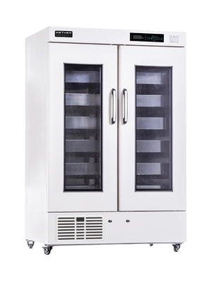 304 stainless steel 658L Vertikal Blood Bank kulkas 4°C Untuk penyimpanan sampel darah