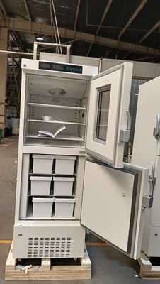 METHER vertikal gabungan Farmasi kulkas & freezer   368L