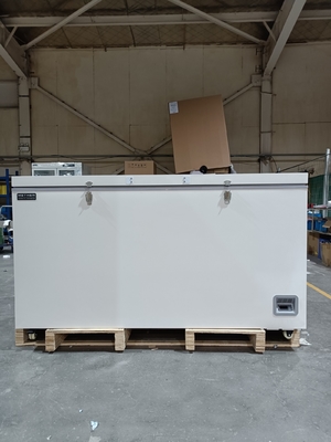 40H485 -40°C Biomedical Chest Freezer 485L Kapasitas Tinggi Medical Deep Freezer untuk Virus & Sampling Storage