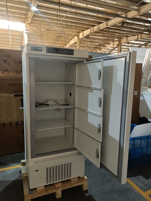 MDF-40V278W -40℃ Medical Deep Freezer | Freezer Biomedis Suhu Ultra-Rendah 278L dengan 7 Laci Dalam
