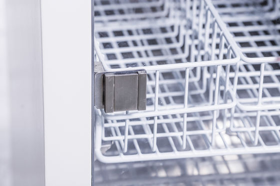 Tampilan LED 108L Mini Portabel Kualitas Tinggi Biomedis Bank Darah Kulkas Kulkas Untuk Stasiun Darah