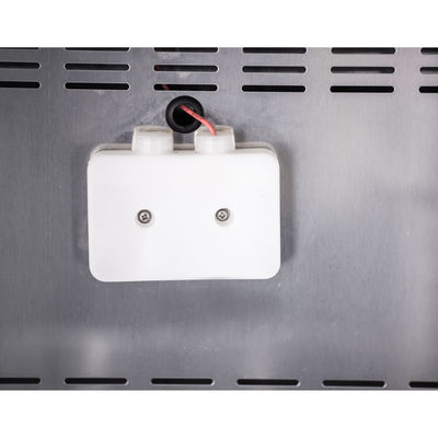 108L Mini Portable Biomedical Blood Storage Freezer Pintu Kaca Tiga Lapisan Dengan Pemanas