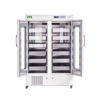 1008L 12 Stainless Steel Drawers High Quality Blood Bank Refrigerators For Hospital Laboratory Equipment
