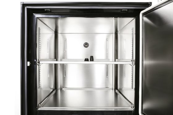 Minus 86 Derajat Pendinginan Ganda Suhu Ultra Rendah Kulkas Freezer Tegak Untuk Laboratorium
